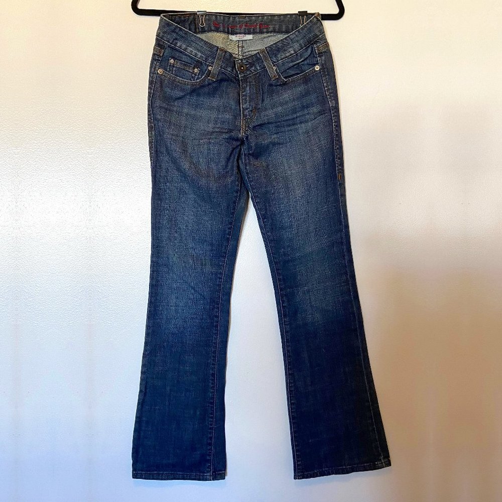 Levis 553 Boot Cut Denim Blue Jeans 2S/W26